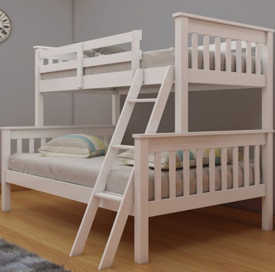 Dux 3ft And 4ft 6 Bunk Bed The, 4ft 6 Triple Bunk Bed